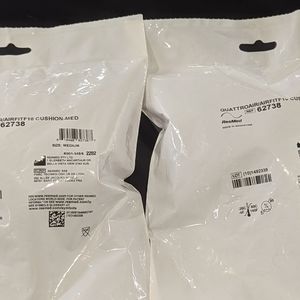 TWO ResMed Quattro Airfit 10 Cushion  62738.